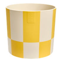 blocks & stripes 15cm cream yellow